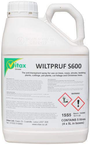 Vitax Wiltpruf S600 Anti-Transpirant 5lt