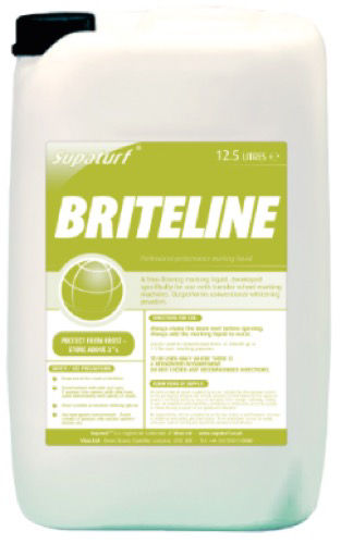 Briteline Line Marking Liquid Standard 12.5lt - White