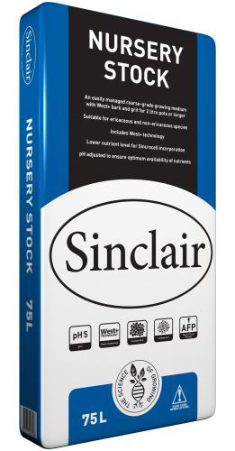 Sinclair Growing Media Nursery Stock Peat Reduced 75lt