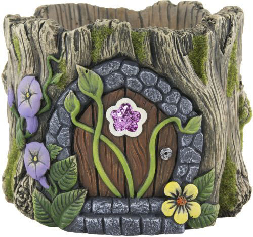 Cement Planter Fairy Door 20cm