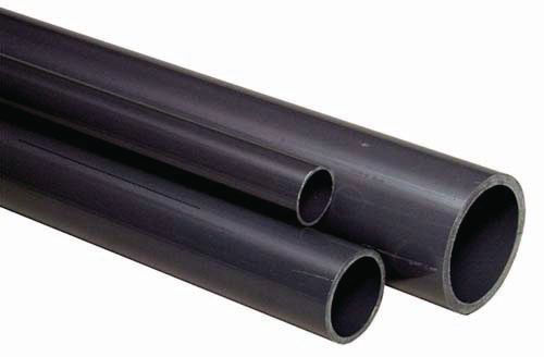 PE Pipe 75mm x 6m - Black