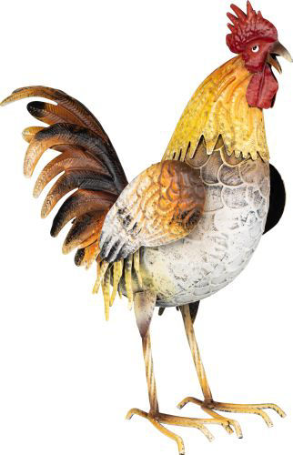 Garden Ornament Rooster 34cm 