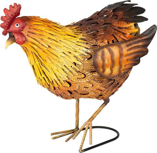 Garden Ornament Hen 34cm 
