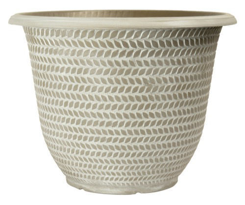 Parker Planter 12" - Washed Taupe