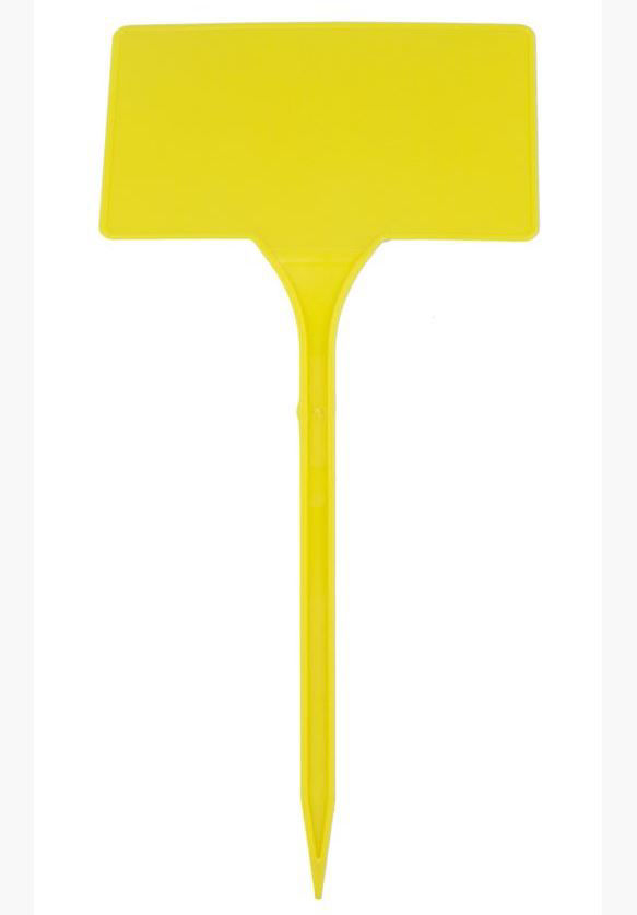 Labels Angled Head 27cm - Yellow