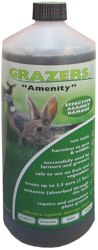 Grazers Pest Control G1 "Amenity Pack" for Rabbits, Pigeons, Deer & Geese 1lt
