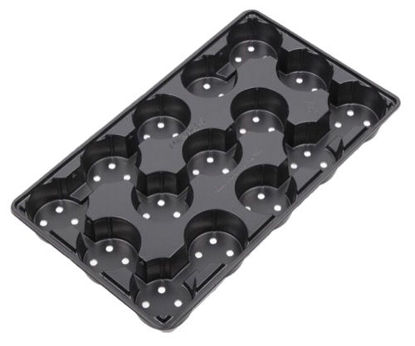 Picture of Aeroplas Carry Tray for Round Pot 5° 15 x 10.5cm - Black