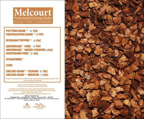 Melcourt Bark Orchid Coarse 60lt