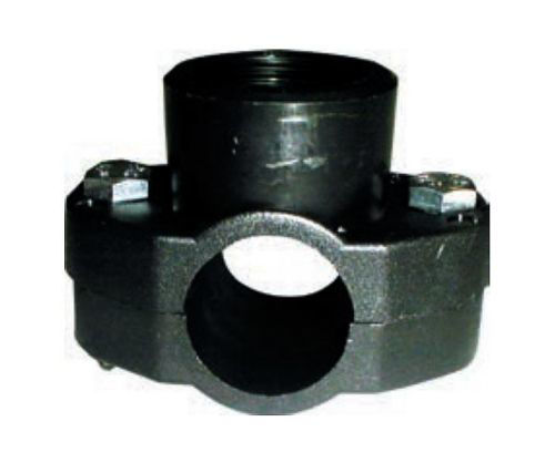 Pipe Saddle 6bar 40mm x 3/4"F - Black