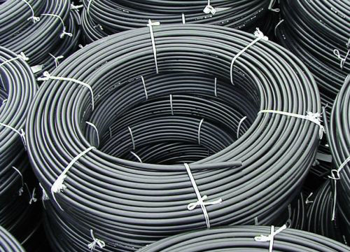 LDPE Pipe ID:10mm OD:12mm x 200m - Black