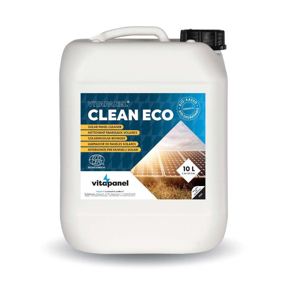 Vitapanel Clean Eco Solar Panel Cleaner 10lt