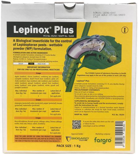 Lepinox Plus UK Biological Insecticide 1kg