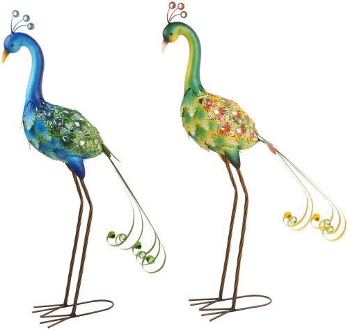 Garden Ornament Peacock 78cm