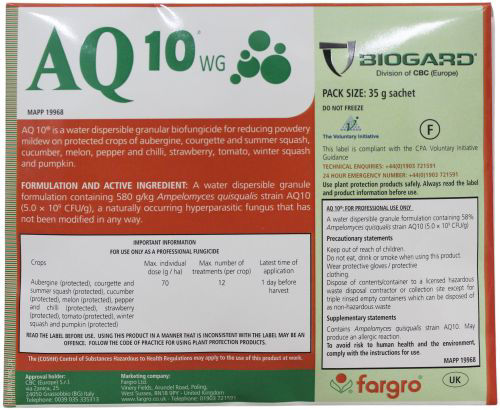 AQ10 Bio Fungicide 35g