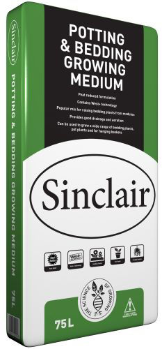 Sinclair Growing Media Potting & Bedding Peat Reduced 75lt