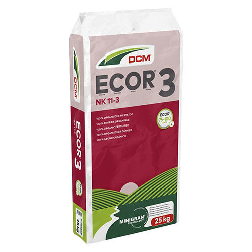 DCM Ecor 3 Fertiliser Organic 11-0-3 25kg