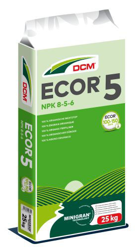 DCM Ecor 5 Fertiliser Organic 8-5-6 25kg