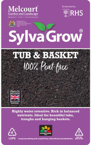 Melcourt Sylvagrow Growing Media Tub & Basket 40lt