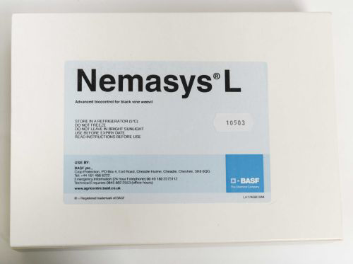 Nemasys L (Steinernema kraussei) Tray of 250million