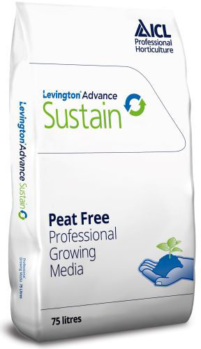 Levington Advance Sustain Growing Media Seed & Modular Peat Free 75lt