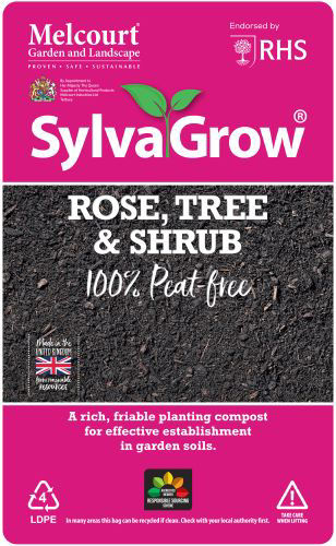 Melcourt SylvaGrow Growing Media Rose, Tree & Shrub 40lt